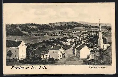 AK Kirchdorf / Inn, Gesamtansicht mit Umgebung