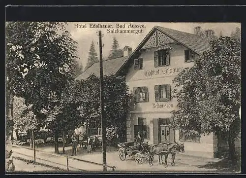 AK Bad Aussee, Hotel Edelbauer