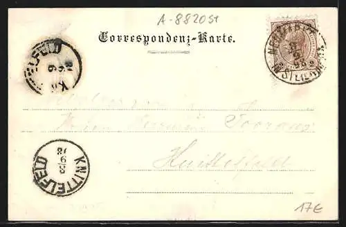 AK Neumarkt i. Steiermark, Villa Sterneck, Schloss Lind, Engelmayerteich