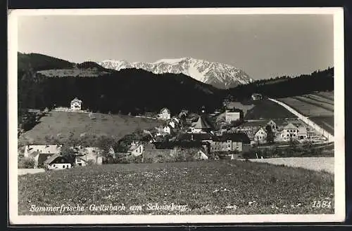 AK Grünbach am Schneeberg, Gesamtansicht