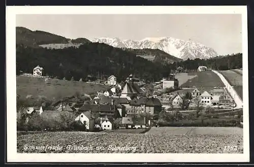 AK Grünbach am Schneeberg, Gesamtansicht