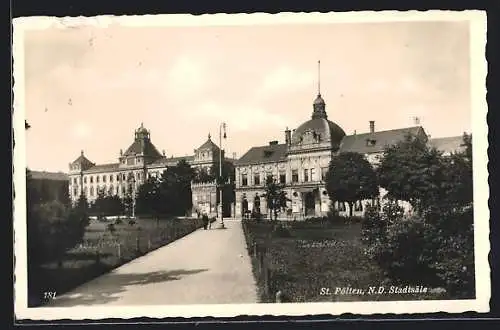 AK St. Pölten /N. D., Stadtsäle