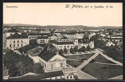 AK St. Pölten /N.-Oe., Panorama