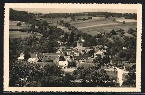 AK St. Christophen /N. Ö., Gesamtansicht