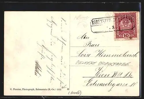 AK Rabenstein /N.-Ö., Totalansicht