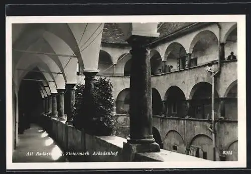 AK Alt Radkersburg /Steiermark, Arkadenhof