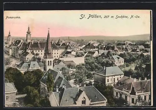 AK St. Pölten /N.-Oe., Panorama