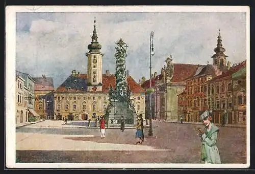AK St. Pölten, Rathausplatz