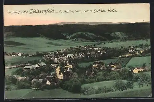 AK Gleissenfeld a. d. Aspangbahn, Gesamtansicht