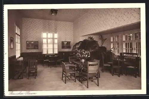 AK Grimmenstein, Heilanstalt, Besucher-Raum