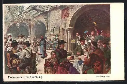 AK Salzburg, Besucher im Peterskeller
