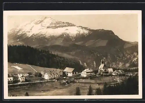 AK Josefsberg, Ortsansicht mit dem Ötscher