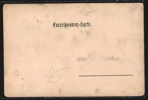 AK Kernhof, Ortsansicht mit Gasthof von Leopold Schreiner