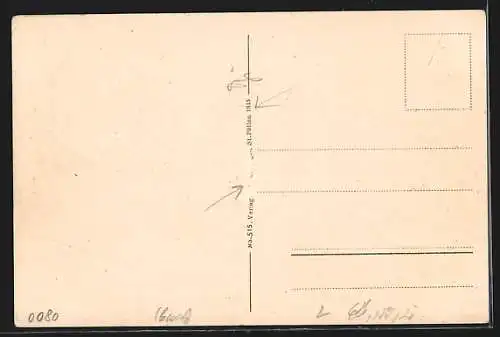 AK Kernhof /N.-Ö., Ortsansicht aus der Vogelschau