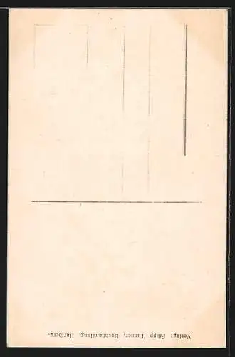 AK Hartberg, Hauptplatz mit Kirche