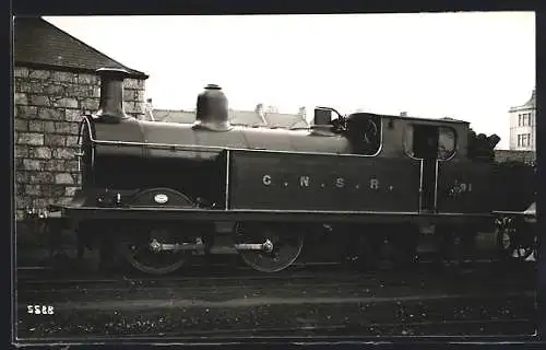 AK C. N. S. R. 91 Locomotive, englische Eisenbahn