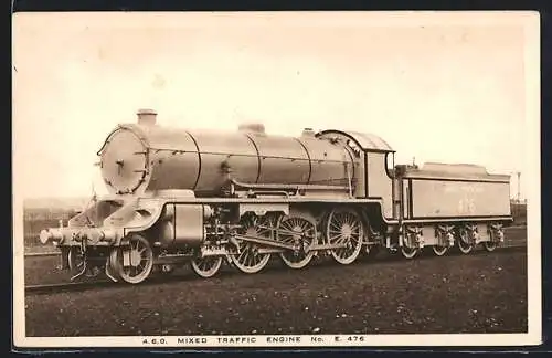 AK Mixed Traffic Engine No. E 476, Southern, englische Eisenbahn