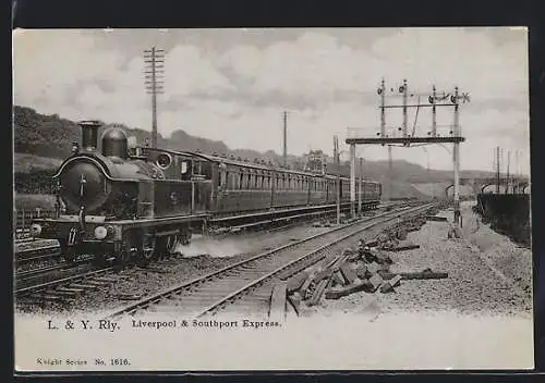 AK Liverpool & Southport Express, englische Eisenbahn