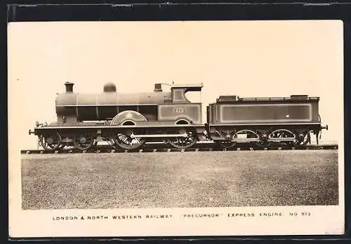 AK London & North Wesern Railway, Precursor Express Engine No. 513, englische Eisenbahn