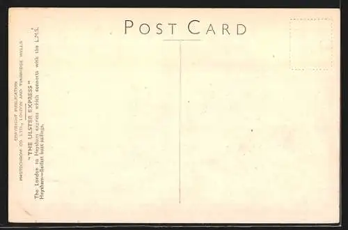 AK englische Eisenbahn The Ulster Express 6209, LMS