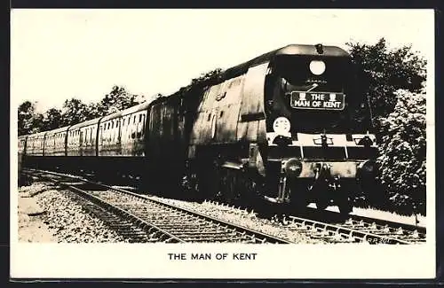 AK The Man of Kent, englische Eisenbahn