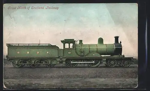 AK Great North of Scotland Railway, englische Eisenbahn