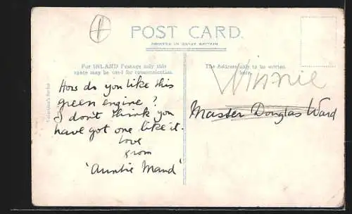 AK Great North of Scotland Railway, englische Eisenbahn