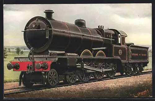 AK L. & Y. R. 4-6-0 Express Passenger Locomotive No. 1506, englische Eisenbahn