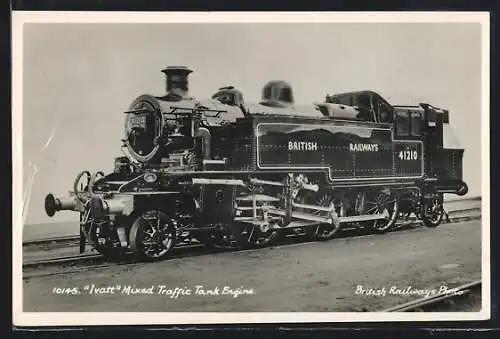 AK Ivatt Mixed Traffic Tank Engine, British Railways, No. 41210, englische Eisenbahn