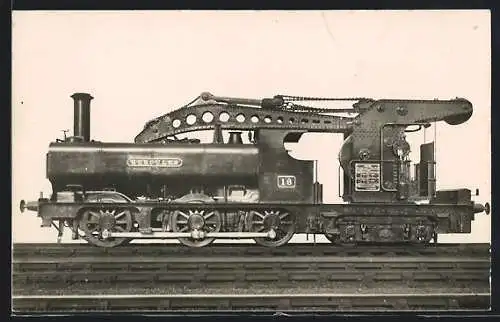 AK Hercules No. 16 Locomotive, englische Eisenbahn