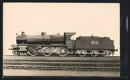Foto-AK englische Eisenbahn der SE & CR no. 810