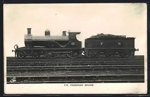 AK Furness Railway Passenger Engine No. 129, englische Eisenbahn