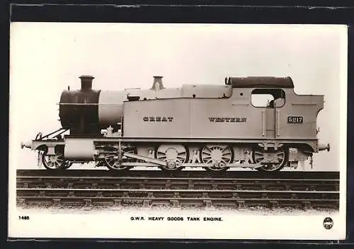 AK Heavy Goods Tank Engine No. 5217 G. W. R., englische Eisenbahn