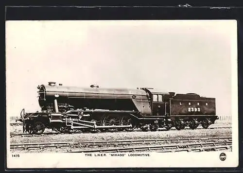 AK The L. N. E. R. Mikado Locomotive, englische Eisenbahn