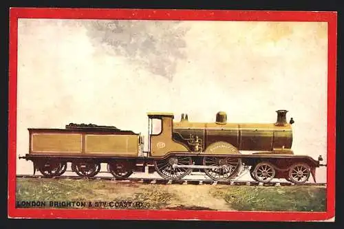AK London Brighton & South Coast Railway, englische Eisenbahn
