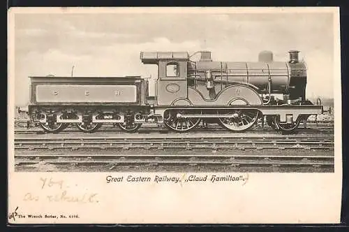 AK Claud Hamilton Great Eastern Railway, englische Eisenbahn