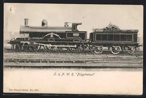 AK Polyphemus L. & N. W. R. Railway, englische Eisenbahn