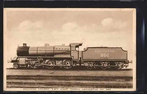 AK Mixed Traffic Locomotive No. 866, Southern Railway