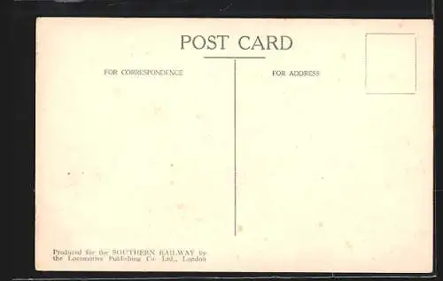 AK Down Continental Boat Express, London to Dover, englische Eisenbahn