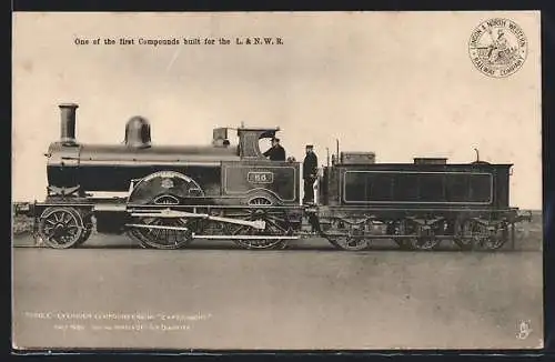 AK One of the first Compounds built for the L. & N. W. R. Railway, englische Eisenbahn