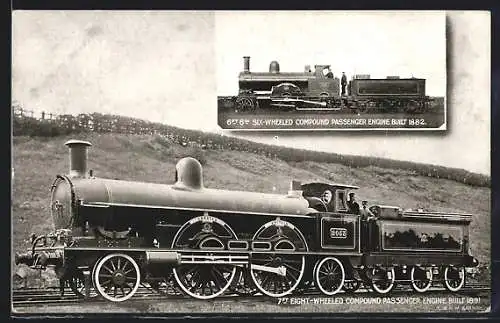AK englische Eisenbahn Creater & Britain der Gesellschaft L.N.W.R.