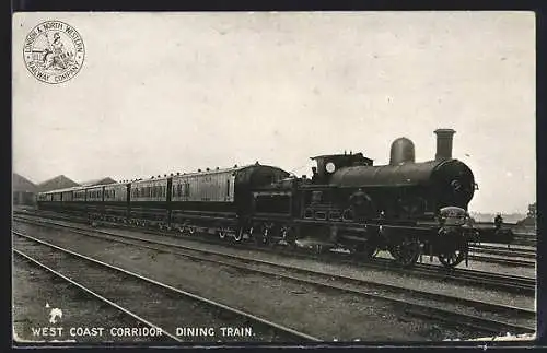 AK West Coast Corridor Dining Train, englische Eisenbahn