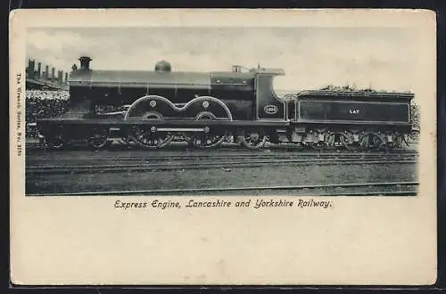 AK Express Engine, Lancashire and Yorkshire Railway, englische Eisenbahn