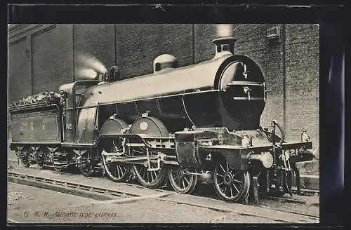 AK G. N. R. Atlantic type express, englische Eisenbahn
