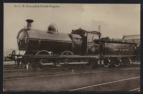 AK G. C. R. 6-coupled Goods Engine, englische Eisenbahn