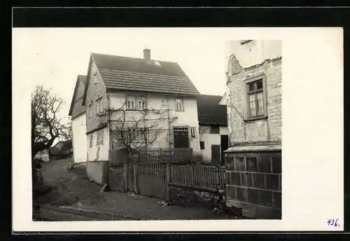 Foto-AK Steckenroth, Landheim Steckenroth, Ansicht mit Strasse, 1925