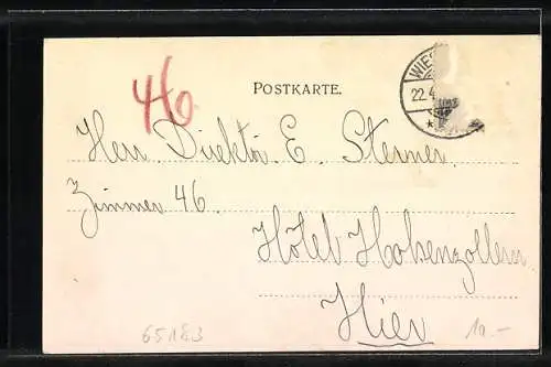 AK Wiesbaden, Station mit einfahrender Bergbahn vom Neroberg