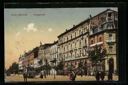 AK Karlsruhe, Kriegstrasse