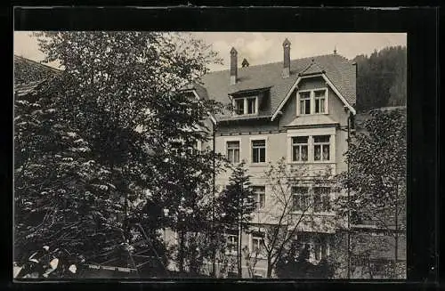 AK Wildbad /Schwarzwald, Villa Graf v. Zeppelin