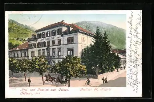 AK Todtnau, Hotel und Pension Zum Ochsen von M. Kuhner